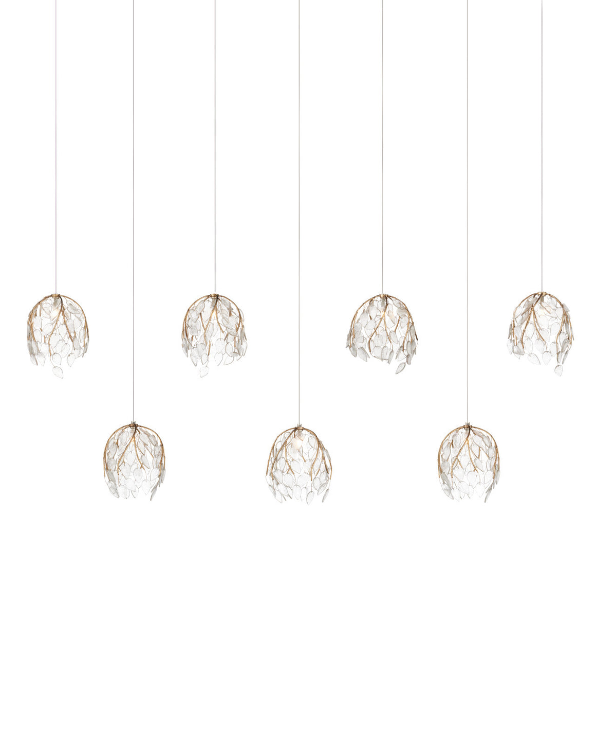 Banyan 7-Light Linear Multi-Drop Pendant