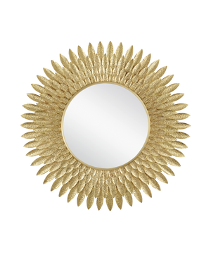 Plume Round Mirror