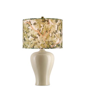 Woodland Green Drum Lamp Shade