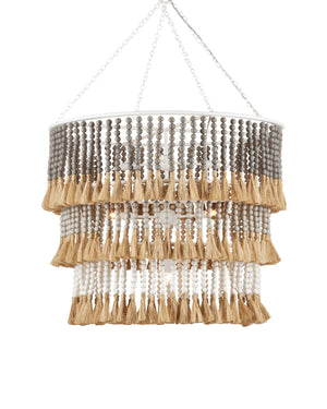 St. Barts Taupe Chandelier