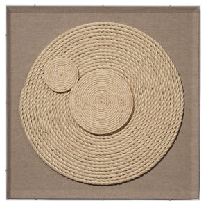 Barbados Jute Small Wall Art