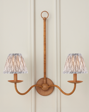 Plume Stone Tapered Chandelier Shade