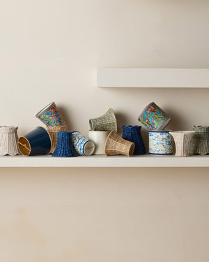 Bell Light Teal Chandelier Shade
