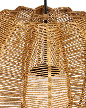 Barbary Fluted Outdoor Pendant
