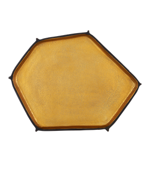 Merola Gold Accent Table