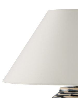 Minnows Blue Table Lamp
