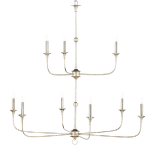 Nottaway Two-Tier Champagne Chandelier