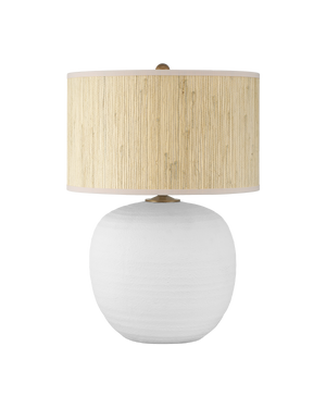 Zena White Table Lamp