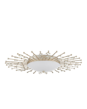 Planisphere Silver Flush Mount