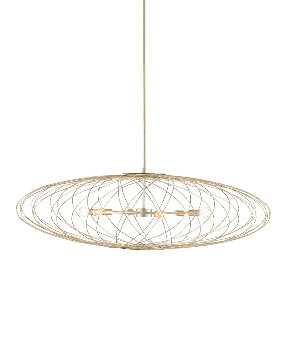 Gambit Silver Chandelier