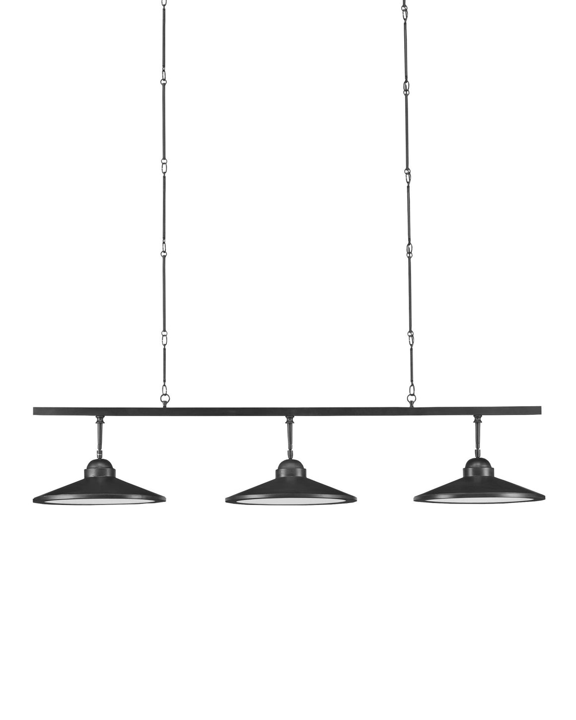 Ditchley Black Rectangular Chandelier