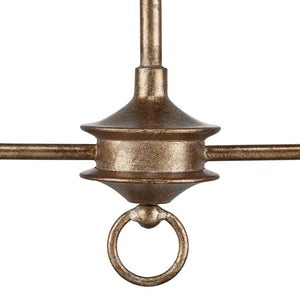 Nottaway Bronze Linear Chandelier