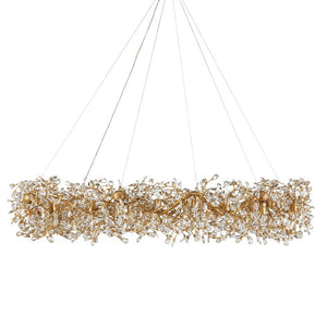 Crystal Bud Grande Ring Chandelier