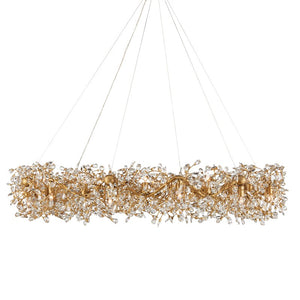 Crystal Bud Grande Ring Chandelier