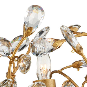 Crystal Bud Grande Ring Chandelier