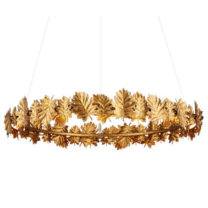 English Oak Chandelier