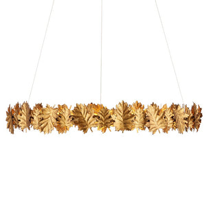English Oak Chandelier
