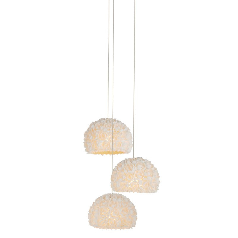 Virtu 3-Light Round Multi-Drop Pendant