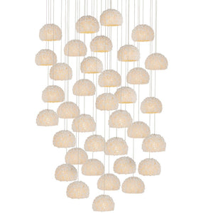 Virtu 36-Light Round Multi-Drop Pendant