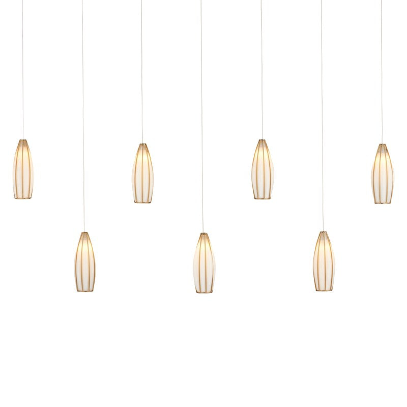 Parish 7-Light Rectangular Multi-Drop Pendant