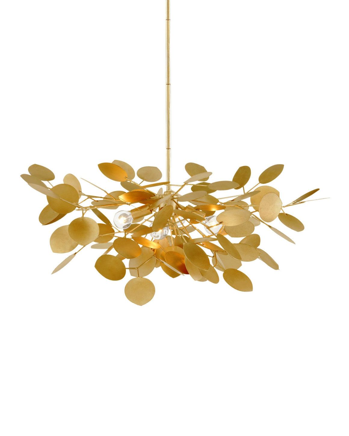 Lunaria Small Gold Chandelier