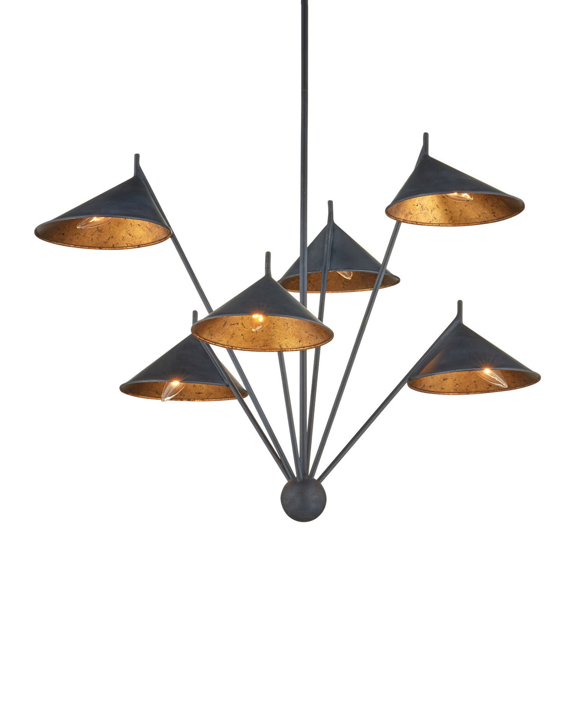 Serpa Medium Black Chandelier