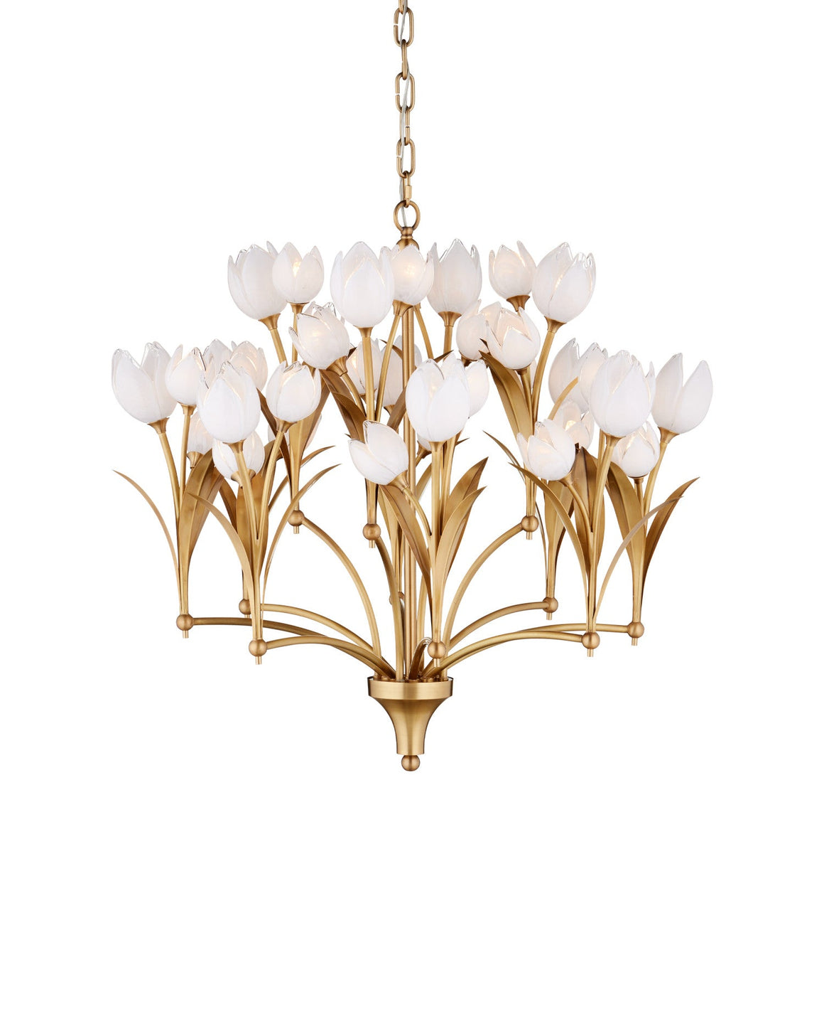 Glazen Tulpen Chandelier