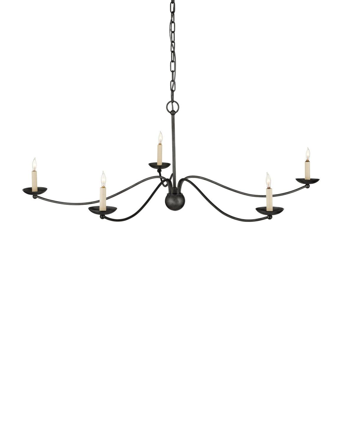 Franz Black Chandelier