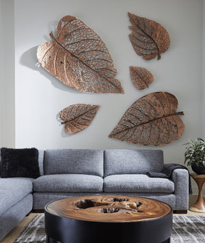 Birch Leaf Wall Art, Copper, SM