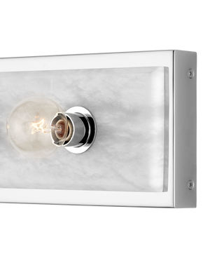 Berdine Large Nickel Wall Sconce