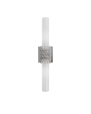Brietta Nickel Bath Wall Sconce