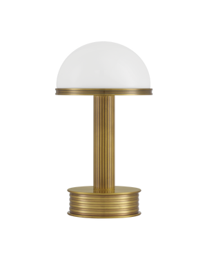 Promenade Brass Cordless Table Lamp
