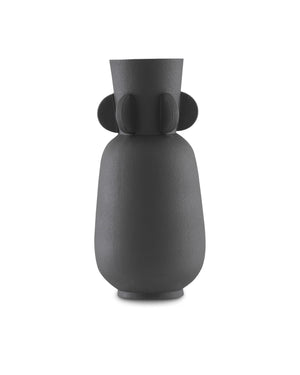Happy 40 Wings Black Vase