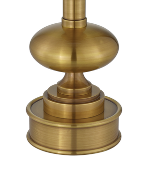 Galavant Brass Cordless Table Lamp