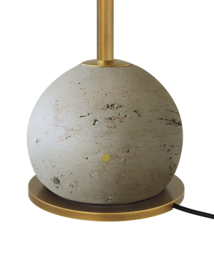 Journey Natural & Brass Cordless Table Lamp