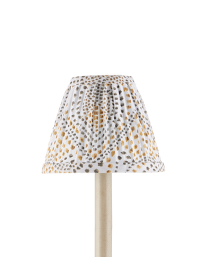 Lenore Gold Tapered Chandelier Shade