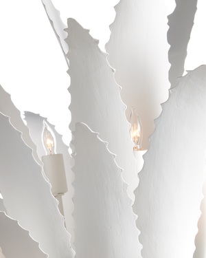 Agave White Chandelier