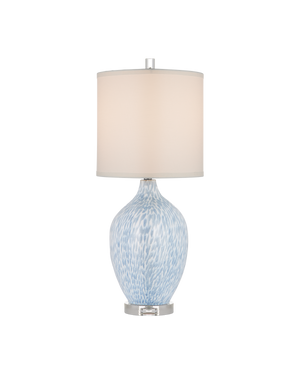 Tinney Blue Table Lamp