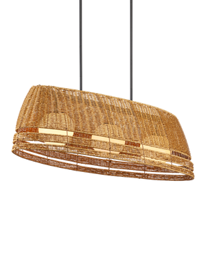 Barbary Oval Outdoor Chandelier