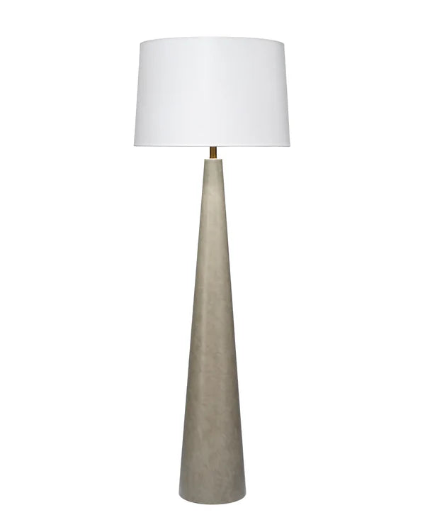 Alps Floor Lamp, Warm Grey Steel