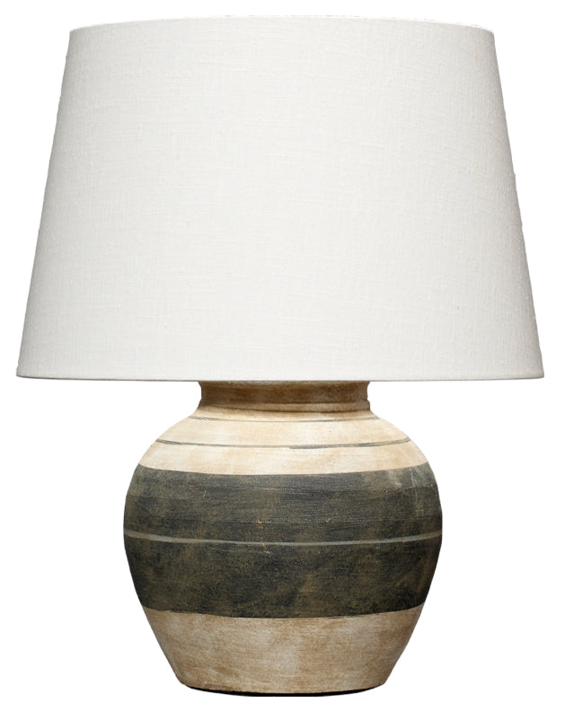 Bernard Ceramic Table Lamp with Linen Shade