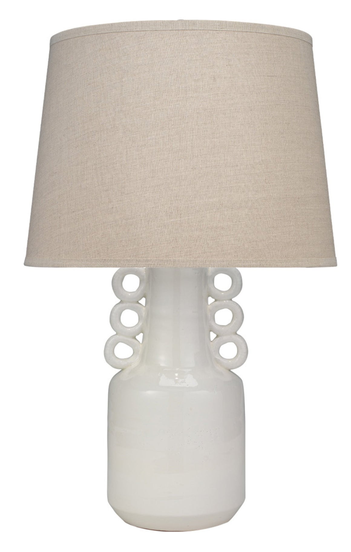 Circus Ceramic Table Lamp with Linen Shade