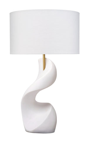 Cobra Ricestone Table Lamp with Linen Shade
