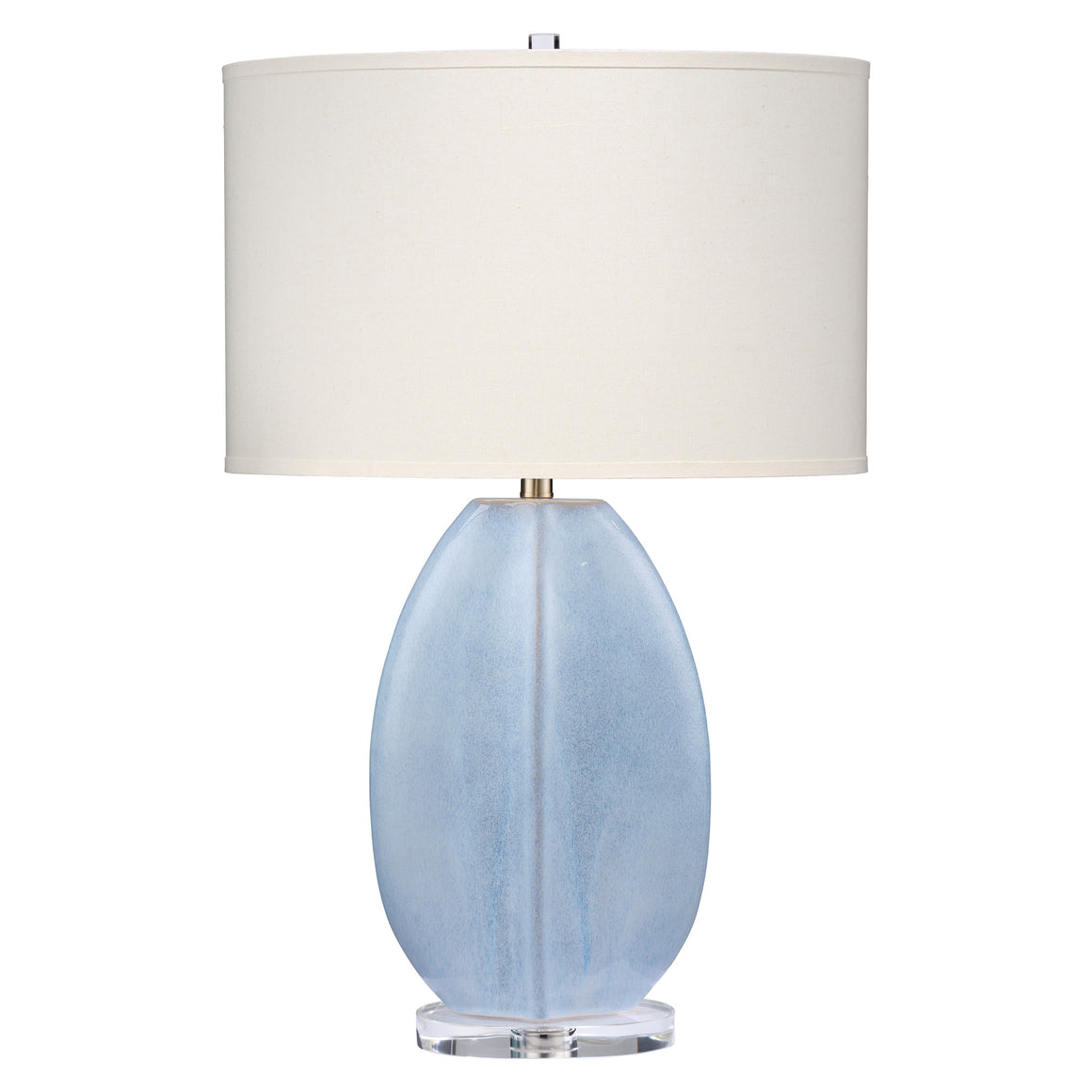 Coin Table Lamp, Cornflower Blue