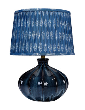 Hershey Ceramic Table Lamp with Cotton Shade