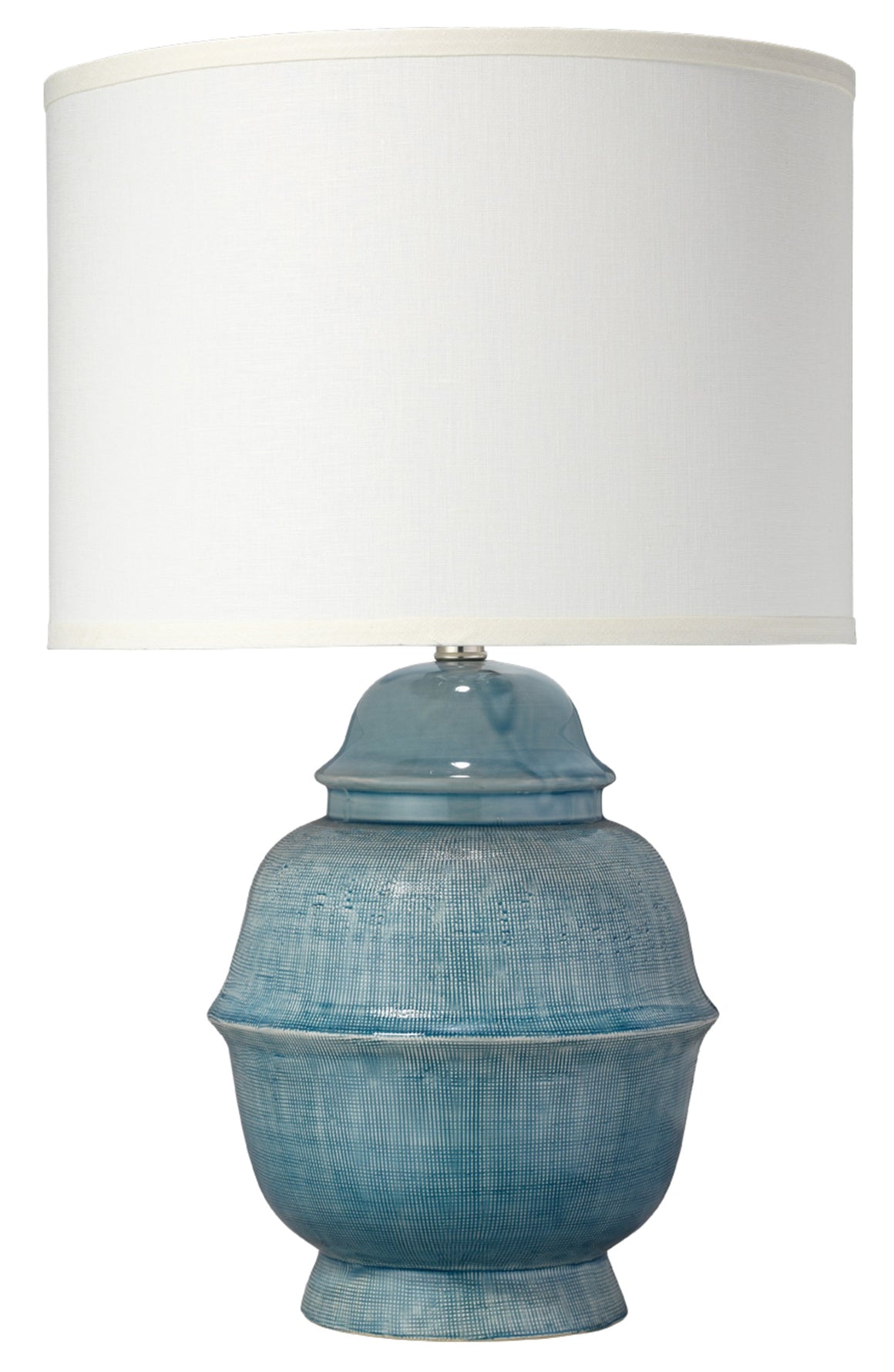 Kaya Ceramic Table Lamp with Linen Shade