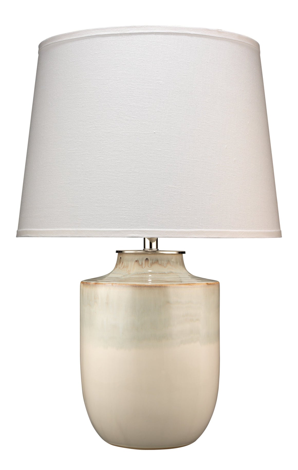 Lagoon Ceramic Table Lamp with Linen Shade