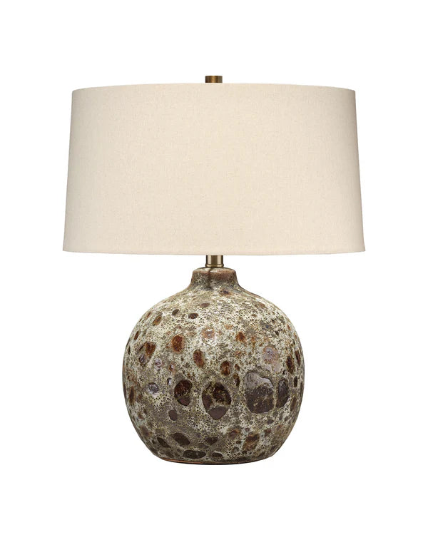 Magma Table Lamp, Volcanic Brown