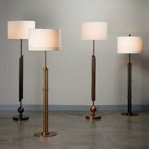 Marcus Floor Lamp, Brass