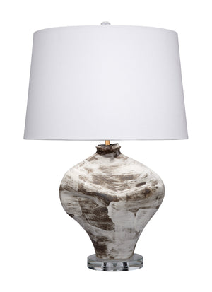 Maurice Ceramic Table Lamp with Linen Shade